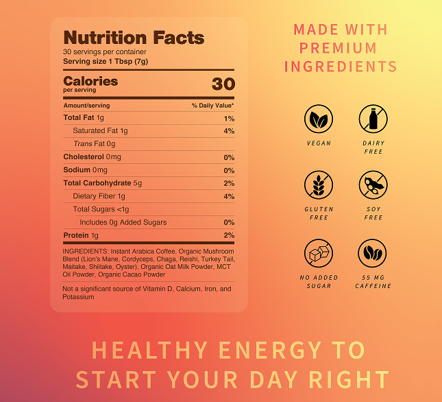 Mushroom Coffee for Morning Warriors